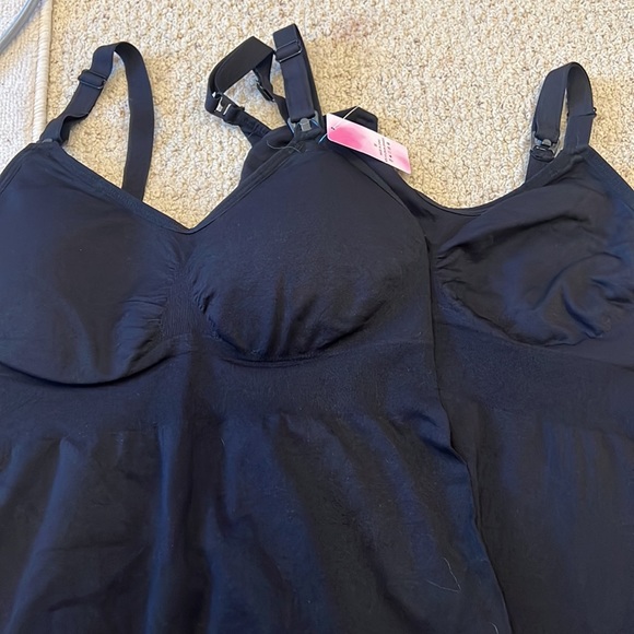 2pack Nursing Tank Top Bra(black+black) size medium - Picture 5 of 5